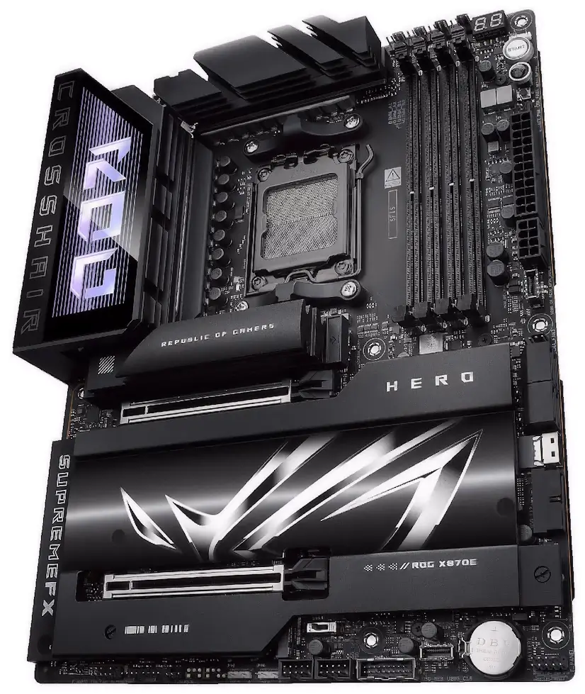 Montaje Placa Base ASUS ROG CROSSHAIR X870E DARK HERO Patones Patones PC - Montaje Placa Base ASUS ROG CROSSHAIR X870E DARK HERO Patones