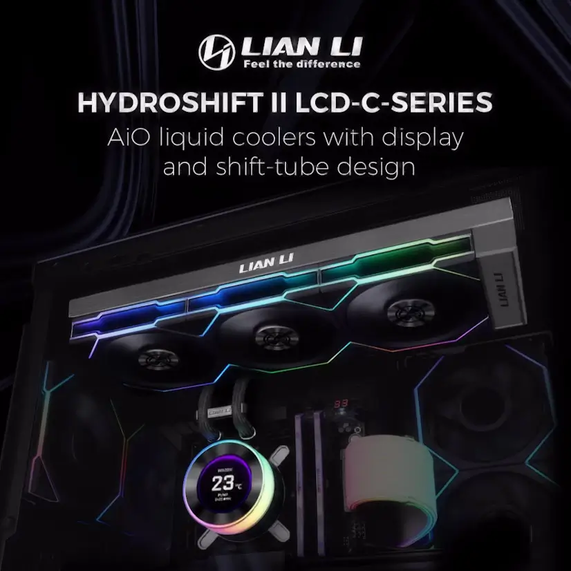 Montaje Refrigeración Líquida LIAN LI Gaming PC Patones Montaje Refrigeración Líquida LIAN LI Gaming PC Patones